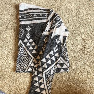 Tribal print cardigan
